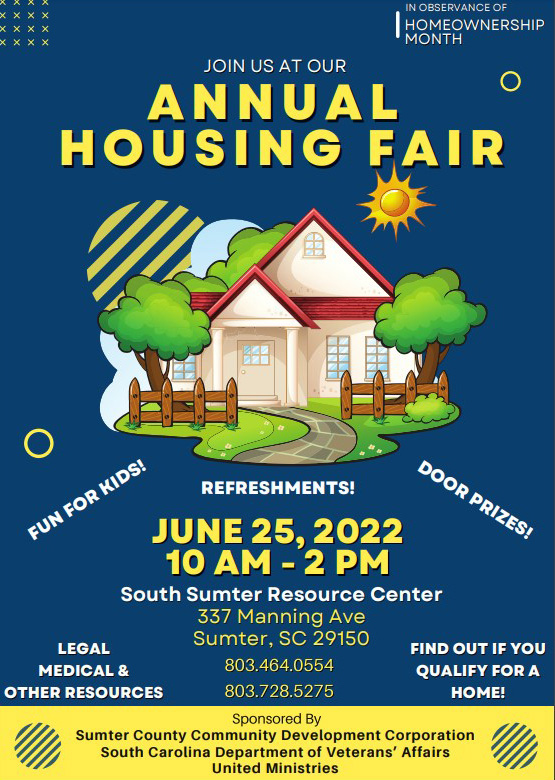 June 3 2022 Housing Fair flyer 